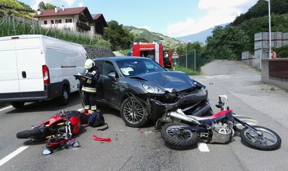 Motorcycle Car Accident