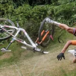 Mountain Bicycle Accident